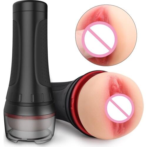 Sex Toys for Men Pocket Pussy Real Vagina Male Sucking Masturbator 4D Artificial Vagina Fake Anal Erotic Sex Doll Adult Toy