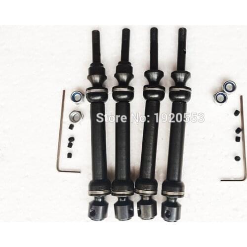 CVD Steel Front Rear Drive Shaft Dogbone Spare Parts For 1/10 Slash 4x4 SLA017 SLA018 Stampede VXL 2WD 6851R 6851X 6852R 6852X