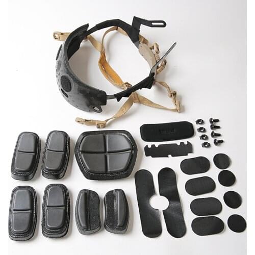 Tactical FAST helmet suspension system with inner lanyard adjustable Modified EPP sponge accessories TB272