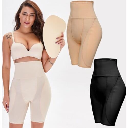 Butt Enhancer High Waist Padded Control Panties Fake Ass Hip Body Shapewear Women Tummy Control Shaper Butt Lifter Waist Trainer