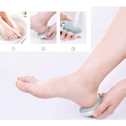 1PC Foot Stone File Exfoliating Natural Lava Stone Tank Foot Massage Pumice
