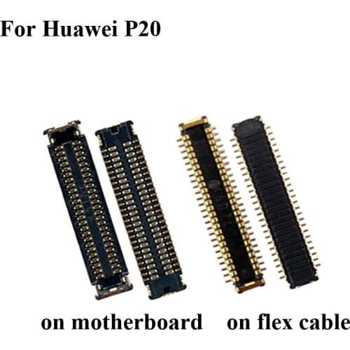 2 SETS For Huawei P20 P 20 LCD display screen FPC connector For Huawei P20 P 20 logic on motherboard mainboard on cable