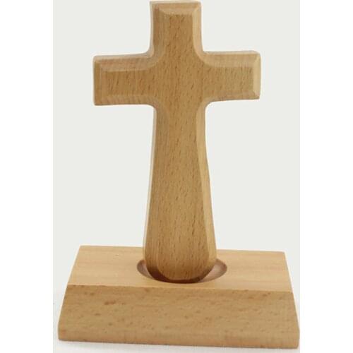Jesus cross wood christian catholic cross wooden crafts holesale christian decor