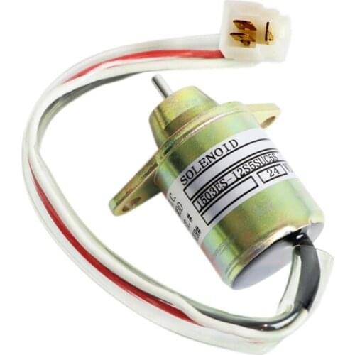 For Excavator engine parts flameout solenoid valve switch excavator parts