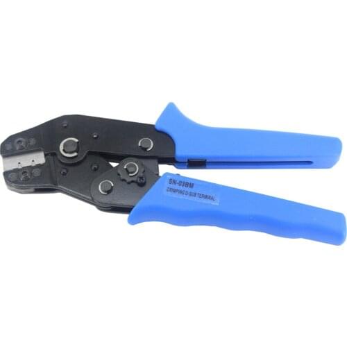 Hand Crimping pliers SN-03BM,For Crimping of D-SUB connectors,XH,PH 1.5 1.25 ZH1.5, 30-24AWG Crimping tool 0.08-0.14mm2