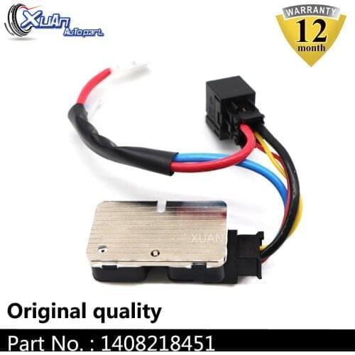 XUAN AC Blower Heater Fan Motor Resistor Regulator 1408218451 For Mercedes-Benz CL500 CL600 E55 AMG E300 E320 E430 S320 S420