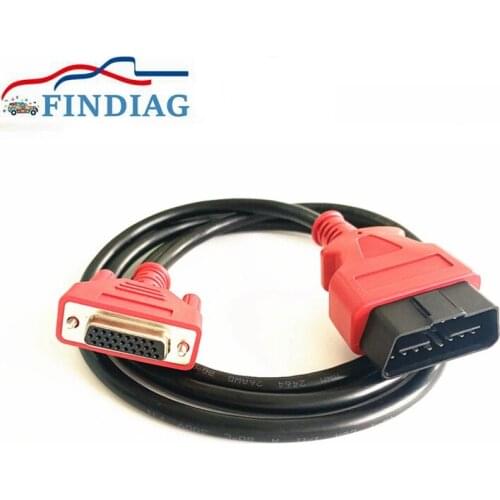 OBD2 Extension Cable For Autel Maxisys Main Test Cable 15pin MS906/908/905/808 Car Diagnostic Connector 26Pin MS908 PRO Maxisys