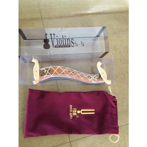 FOM violin shoulder rest maple wood hand varnish VIOLIN PARTS 3/4 - 4/4