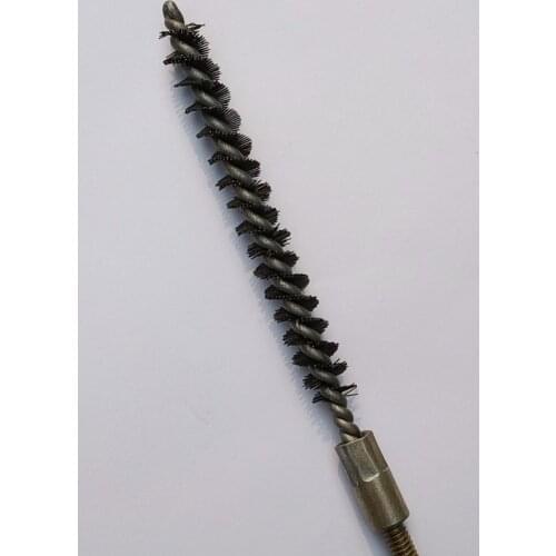 1Pc 55/60/65/70/75/80/85/90/100mm Diameter Stainless Steel Round Wire Tube Pipe Cleaning Brush Bristles 6mm 12mm Thread