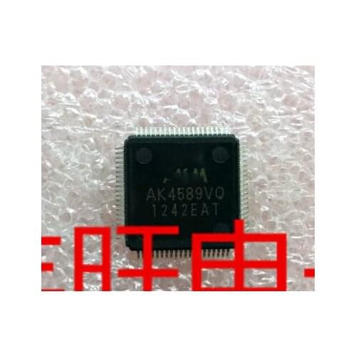1pcs New AK4589VQ QFP-80 Audio chip