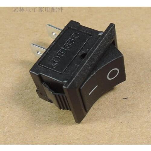 1 pieces of hair water dispenser switch contact copper copper foot electric cooker small switch 2 feet rocker switch