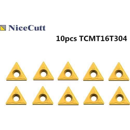 10pcs TCMT16T304 CNC Tungsten Carbide Lathe Turning Insert Processing steel Blade Freeshipping