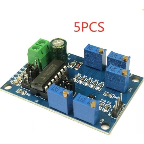 5PCS Low frequency signal source in ICL8038 module Waveform signal generator Sine wave triangular wave square wave module