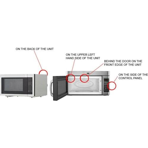 6549W1S011B Microwave Turntable Motor 3W Metal Oven Turntable Motor Replacement for SSM-16HR
