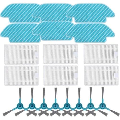Accessories HEPA Filter for Cecotec Conga 4090 5090 Robot Vacuum Cleaner Side Brushes Mop Replacement Parts