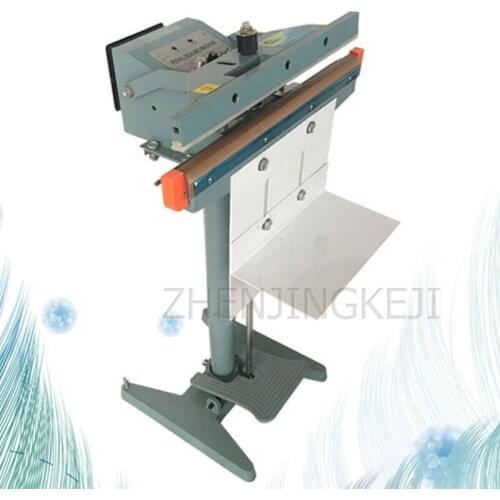 Aluminum Frame Pedal Sealing Machine Single Side Heating Use Plastic Bag Aluminum Foil Heating Sealer Food Beverage Machinery