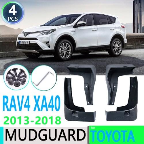 For Toyota RAV4 RAV 4 XA40 40 2013 2014 2015 2016 2017 2018 Fender Mudguard Mud Flaps Guard Splash Flap Car Accessories