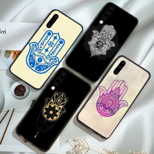 Hamsa Hand of Fatima Phone Case For Huawei Mate 9 10 20 Pro lite 20x nova 3e P10 plus P20 Pro Honor10 lite