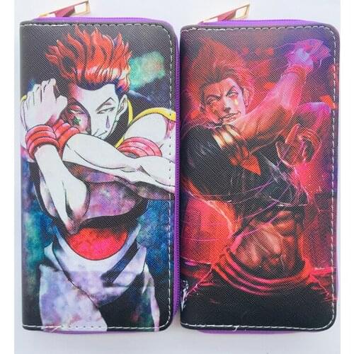 IVYYE Hunter×Hunter Fashion Anime Wallet Bags Cartoon Wallets Zipper Coins Casual Purses Card Unisex Gifts New