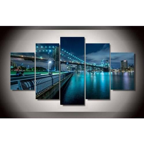 HD Printed new york city Painting on canvas room decoration print poster picture canvas frameless Free shipping