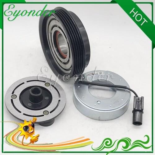 A/C Air Conditioning Compressor Electromagnetic Magnetic Pulley Clutch HS09 for Hyundai i10 PA 1.1 D3FA 977010X200 97701-0X200
