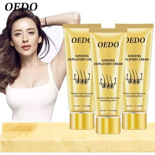 40g Ginseng Hair Removal Cream Whole Body Depilation Cream Hair Growth Inhibitor Painless Depilation Cream Underarm Skin care