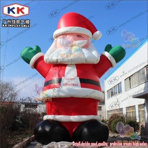 Buy 8m Tall Cute Giant Inflatable Santa Claus