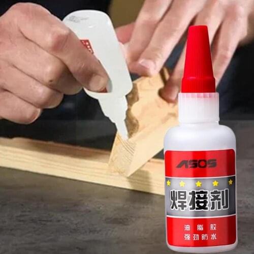 Multi-purpose Universal Adhesive Welding Agent Strong Grease Rubber Agent Glue Welding Tire Shoe Waterproof Repair X9W7