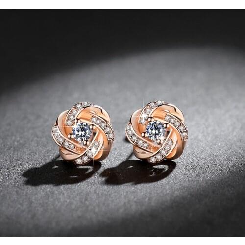 Fashionable and exquisite ladies earrings wedding party daily wear accessories 3 colors new Korean version
