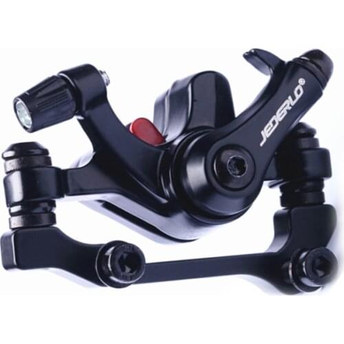 Road/MTB Bicycle Line Pulling Hydraulic Disc Brake Set Front 160mm & Rear 160mm Calipers Bike Mechanical disc brake