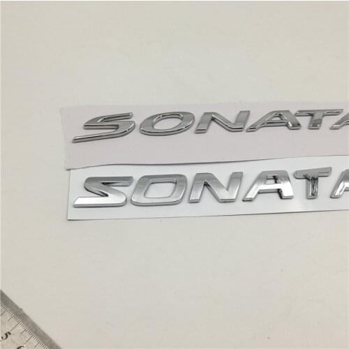 New style For Hyundai Sonata Emblem Logo Rear Trunk Nameplate Decals 863103S000