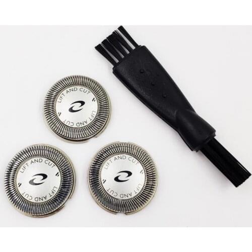 3PCS Replacement Head for Philips Norelco HQ3 HQ56 HQ55 HQ44 HQ443 HQ444 HQ3405 HQ5401 HQ5413 HQ5421 HQ5426 HQ5430 HQ5625 Blade