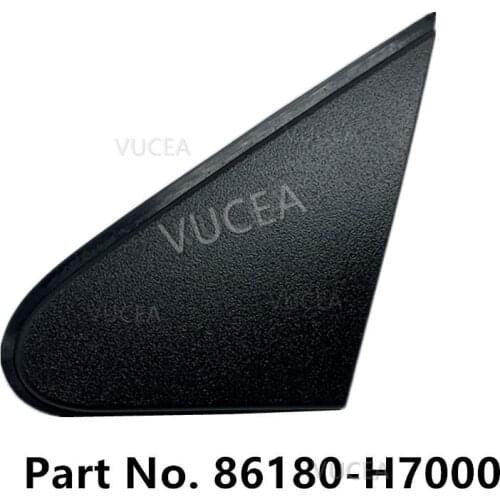 For Kia Pegas Soluto Triangle trim panel for drivers reversing mirror Foliage trim 86180H7000 86180 H7000 86180-H7000