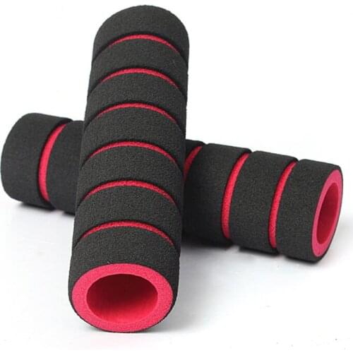 1 Pair Mountain Bike Handlebar Cover Sponge Cycling Anti-shock Skid-Proof MTB Handle Bar Grips Bicycle Accessories