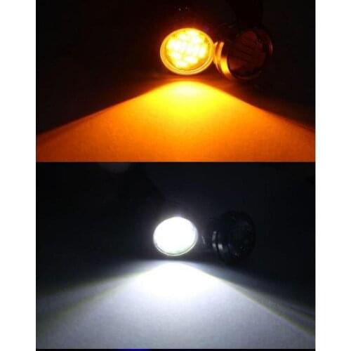 1pcs LED Car Daytime Running Light Flexible Car Auto License Plate Lamps for LADA Priora Sedan sport Kalina Granta Vesta Niva