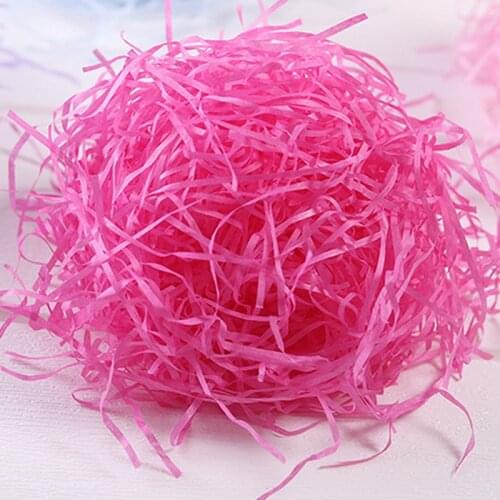 1000g Shredded Streamer Raffia Paper Gift Box Fillings Red Wine Packing Filler Wrapping Paper Party Decoration
