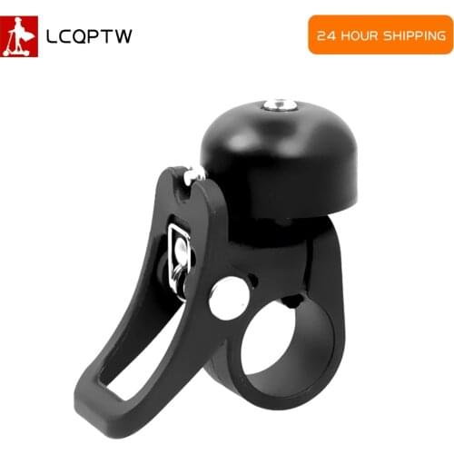 Safety Horn Electric Scooter Bell Horn Ring With Quick Release Mount For Xiaomi M365 Pro 1S Parts Accessories black silver