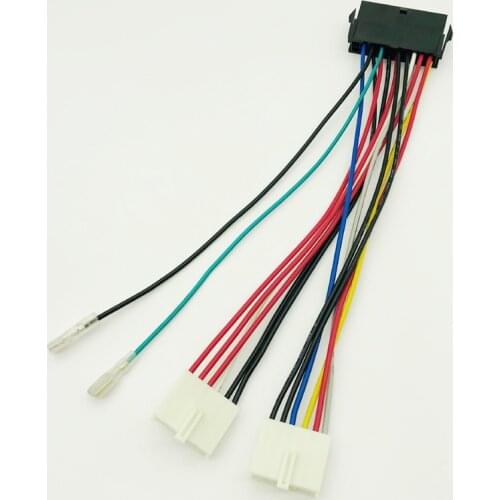 BTBcoin Computer Cables Connectors AT PSU Converter Power Cable 20Pin ATX to 2-Port 6Pin 20cm for 286 386 486 586 Old PC DIY NEW