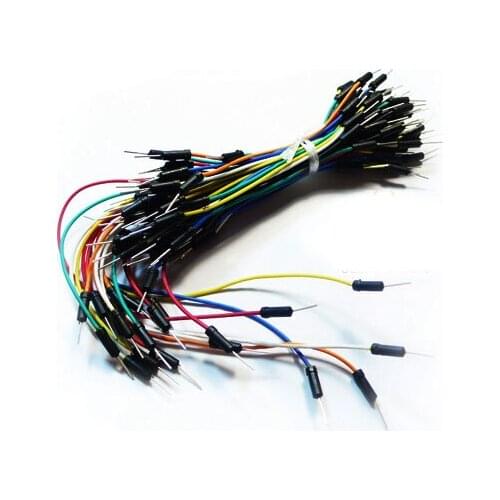 Color DuPont line breadboard jumper cable 70 four kinds of length winder