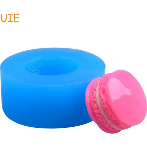 GYL265U 16.9mm Macaron Silicone Mold - Fonant, Cake Decoration, Cookie Biscuit, Candy, Chocolate, Resin, Gum Paste, Food Safe