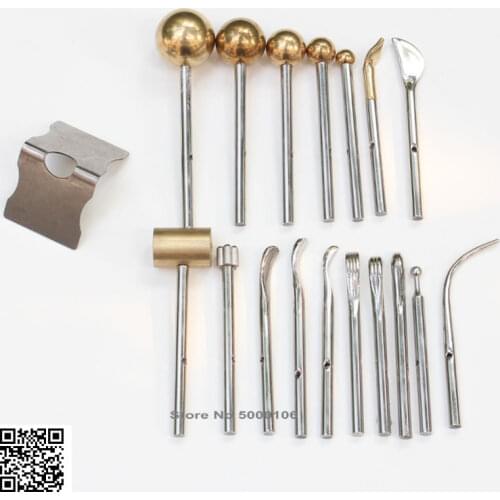 Hand-made Flower Tools Scalding Tool Matching Scalding Tool Copper Scalping 17 Scalding Head