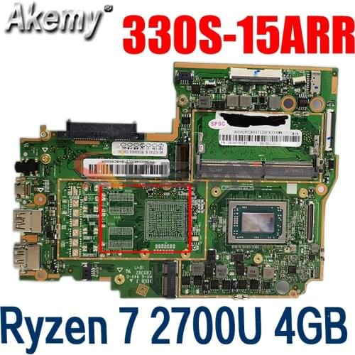 For Lenovo 330S-15ARR notebook motherboard AMD Ryzen 7 2700U RAM 4GB DDR4 tested 100% working New product
