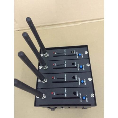 Antecheng 4 channels wavecom modem 4 port Q2403 gsm modem support stk ussd