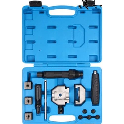NEW Hydraulic Double-Bender for Brake Lines Fuse Hydraulic Flaring Tools Kit 18-piece Universal