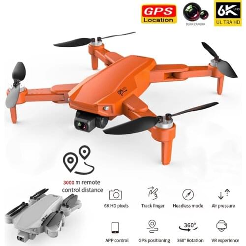 New S608 GPS Drone 6K Dual HD Camera Professional Aerial WIFI FPV Brushless Motor RC Foldable Quadcopter Remote Distance 3KM