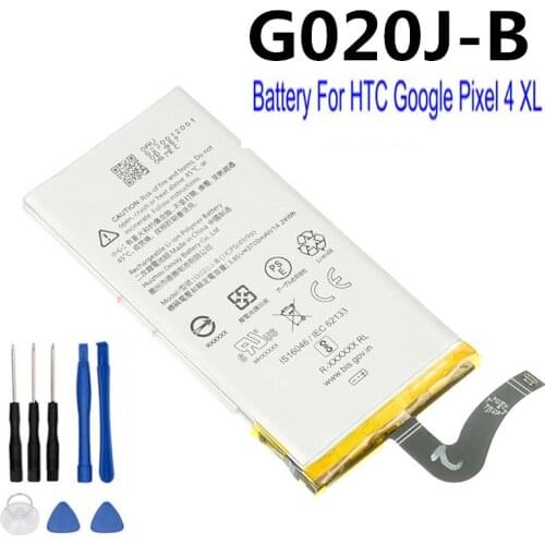 Original Replacement Battery G020J-B For Google Pixel 4 XL Pixel4 XL Phone Batteries 3700mA