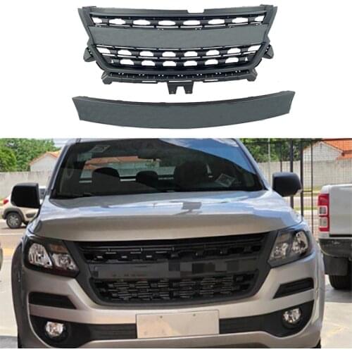 Fit for Chevrolet Trailblazer 2016 2017 2018 2019 colorado Asian version South American version abs plastic front bumper grill