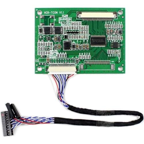 LVDS to TTL Tcon Board ,Work for AT050TN22, AT056TN52 etcSupport resolution with 640x 480, 800x480, 800x600 etc