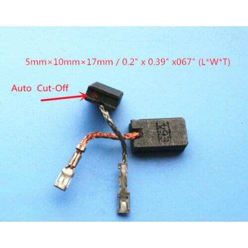 Carbon Brushes Replacement For Bosch GWS 14-125 GWS 8-115 GWS 15-125 GWS 11-125CI 1607014176