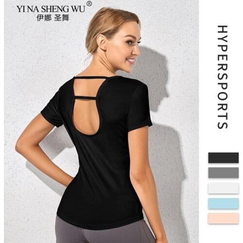 Activewear Naked-Feel Athletic Yoga Vest s Open Back Yoga Tank Tops Stretch Sexy Blouse Sport Fitness Tank Yoga Tops Loose Top
